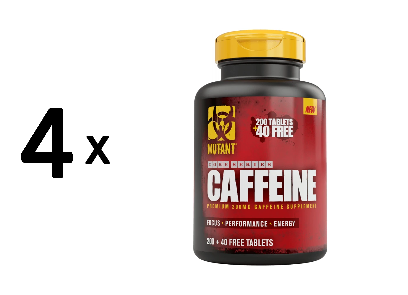 (960 g, 38,37 EUR/1Kg) 4 x (Mutant Caffeine (240))