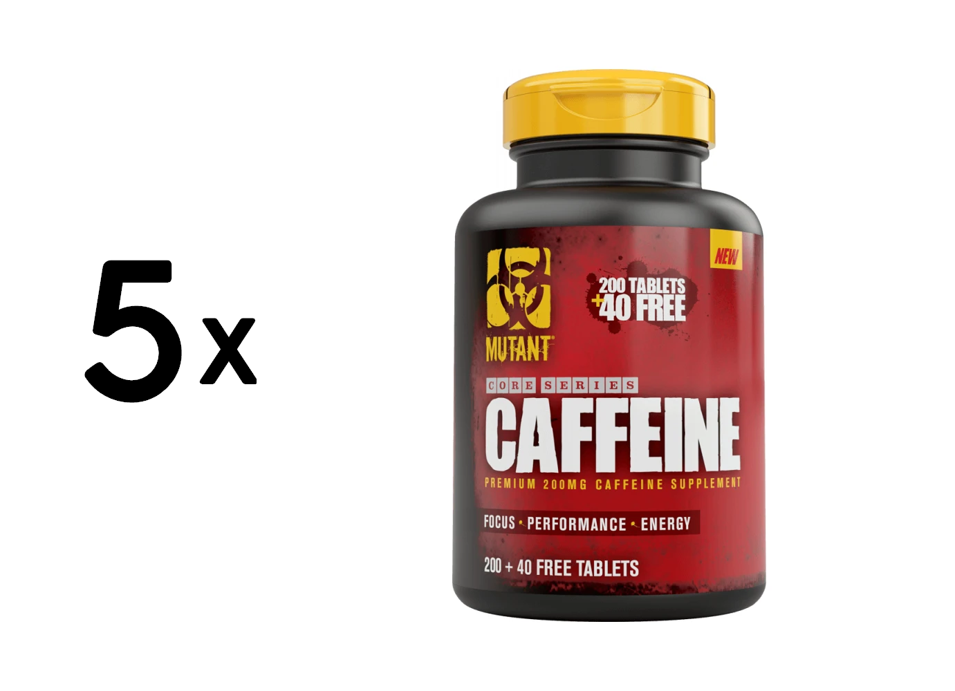 (1200 g, 38,42 EUR/1Kg) 5 x (Mutant Caffeine (240))